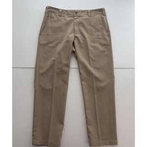 Bluffworks 35x30 Relaxed Fit Mens Pants Chinos Tan Khaki Original Tech Travel